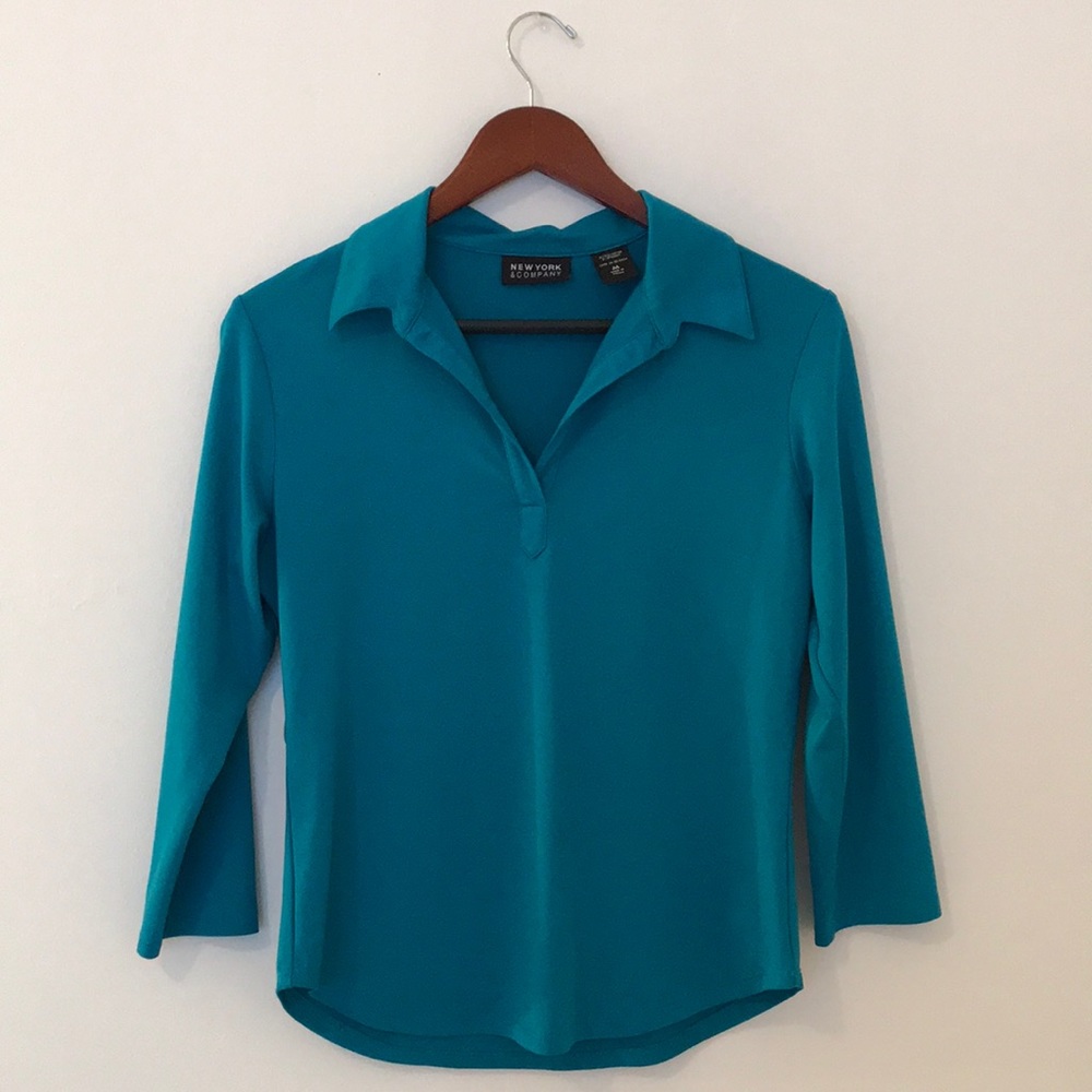 TEAL TOP!